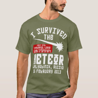 Camiseta Sobreviví el meteorito ruso