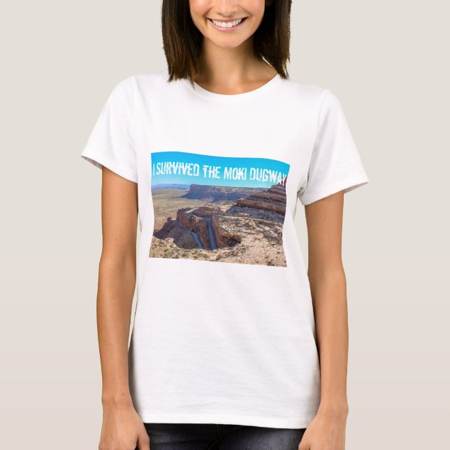 Camiseta Sobreviví el Moki Dugway (Anverso)