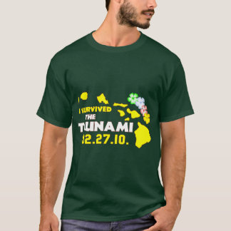 Camiseta Sobreviví el tsunami de sábado