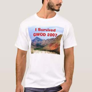 Camiseta Sobreviví GWOD 2007