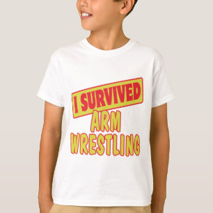 CAMISETA SOBREVIVÍ LA LUCHA DE BRAZOS