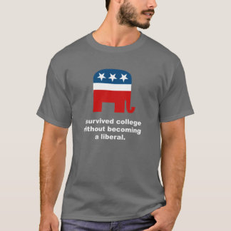 Camiseta Sobreviví la universidad sin hacer un liberal
