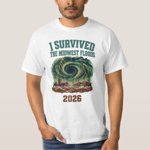 Camiseta Sobreviví las inundaciones del Medio Oeste 2026 Oh
