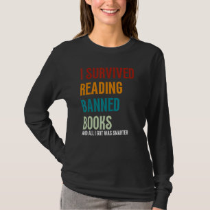 Camiseta Sobreviví leyendo libros prohibidos Amor por los