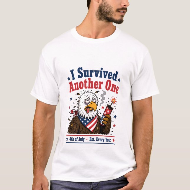 Camiseta Sobreviví Otro Más (Anverso)