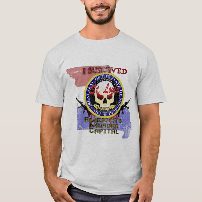 Camiseta Sobreviví St. Louis (Anverso)
