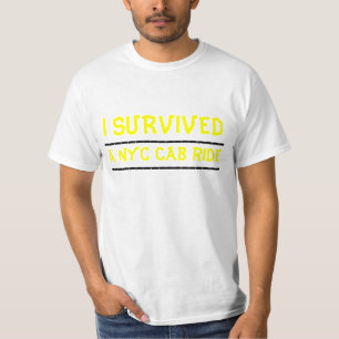 Camiseta SOBREVIVÍ, un paseo del taxi de NYC,