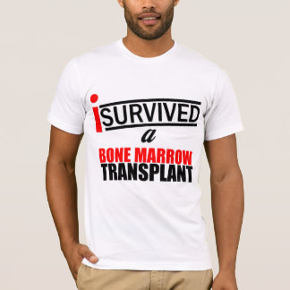 Camiseta Sobreviví un trasplante de la médula