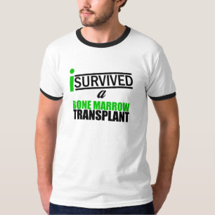 Camiseta Sobreviví un trasplante v3 de la médula