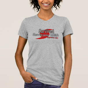 Camiseta sobrevivida de Irma del huracán