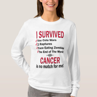 Camiseta Sobreviviente - Cáncer sin pareja