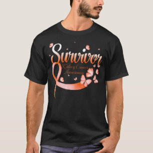 Camiseta Sobreviviente Conciencia sobre el cáncer de riñón