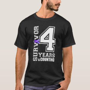 Camiseta Sobreviviente de 4 años que llevo Lupus Awaren de 