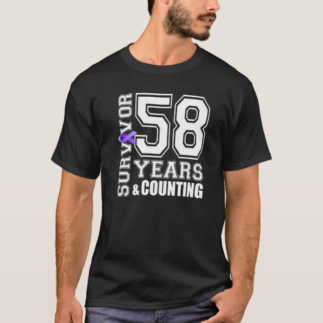 Camiseta Sobreviviente De 58 Años Que Uso Lupus De Cinta Mo (Anverso)