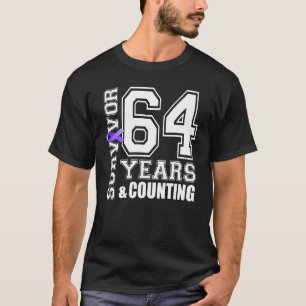 Camiseta Sobreviviente De 64 Años Que Uso Lupus De Cinta Pú