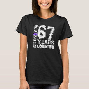 Camiseta Sobreviviente De 67 Años Que Uso Lupus De Cinta Pú