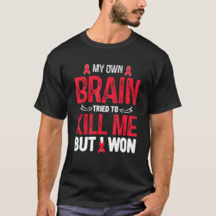 Camiseta Sobreviviente De Accidente Cerebral Mi Cerebro Int