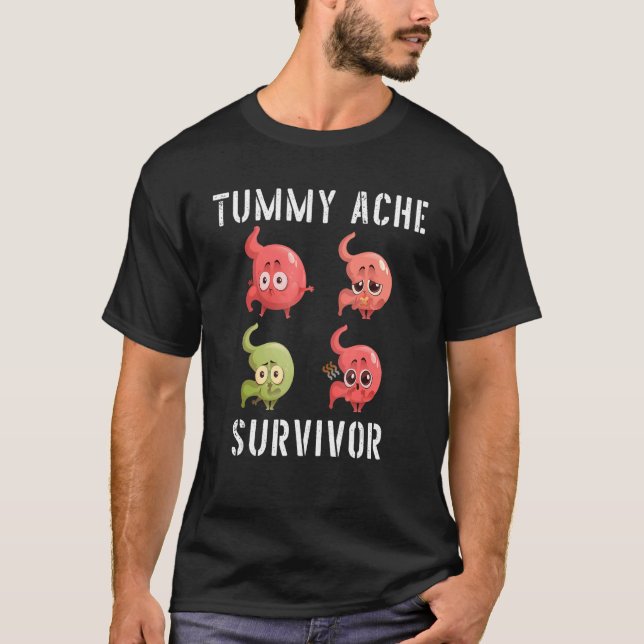 Camiseta Sobreviviente de Ache Tummy Vintage (Anverso)