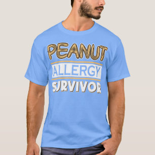 Camiseta Sobreviviente de alergia al cacahuete