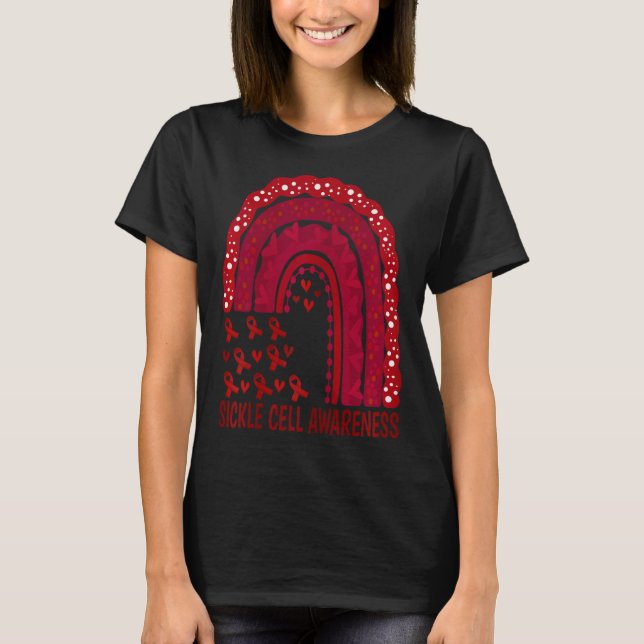 Camiseta Sobreviviente de anemia de células falciformes apo (Anverso)