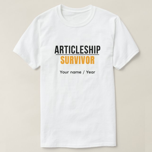 Camiseta Sobreviviente de Artículos Personalizables para Es (Diseño del anverso)