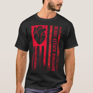 Camiseta Sobreviviente de ataque cardíaco