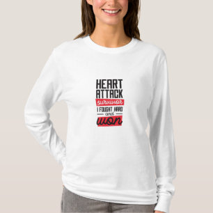 Camiseta Sobreviviente de ataque cardíaco