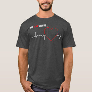 Camiseta Sobreviviente de ataque cardíaco Cirugía cardía