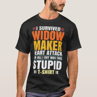 Camiseta Sobreviviente de ataque cardíaco de creador de viu