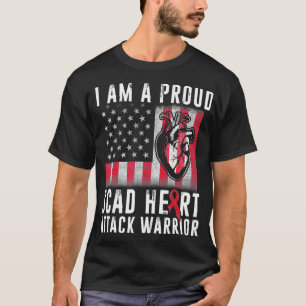 Camiseta Sobreviviente de ataque cardíaco de SCAD Awaren gu