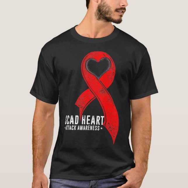Camiseta Sobreviviente de ataque cardíaco de SCAD Ganadora  (Anverso)