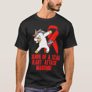 Camiseta Sobreviviente de ataque cardíaco de SCAD previene 