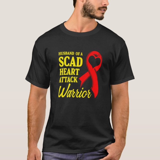 Camiseta Sobreviviente de ataque cardíaco SCAD Vida Futuro  (Anverso)