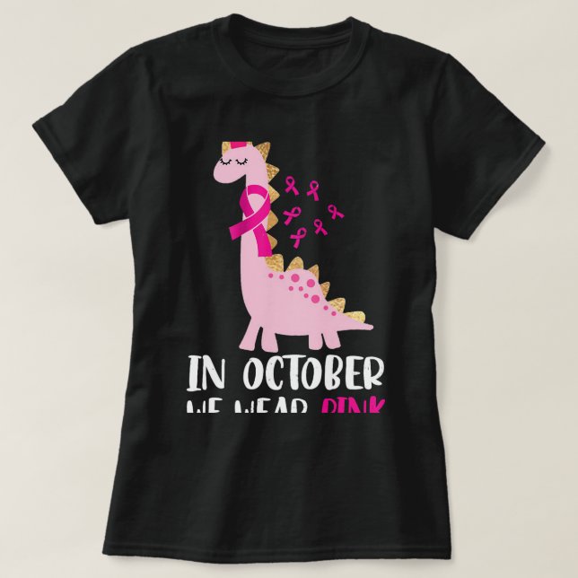 Camiseta Sobreviviente De BC En Octubre Usamos Cáncer De Ma (Diseño del anverso)