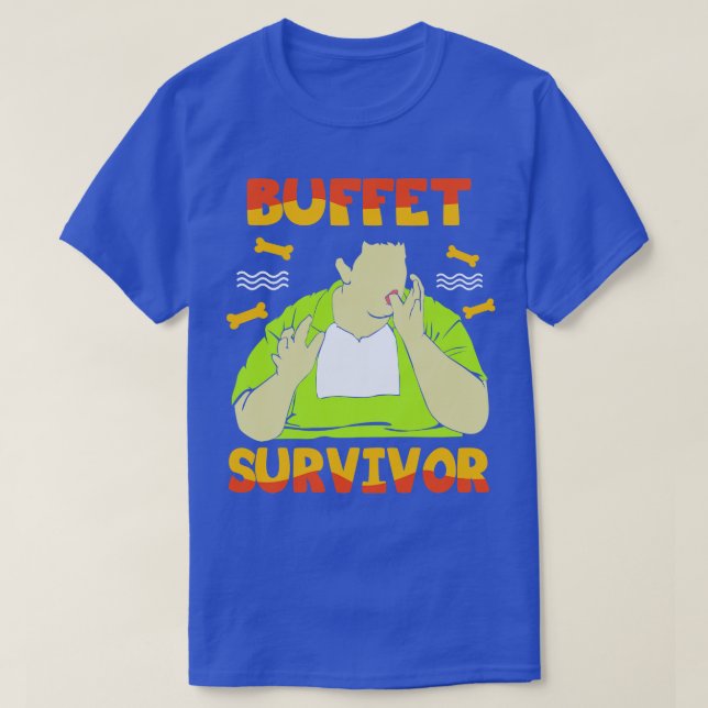Camiseta Sobreviviente de Buffet (Diseño del anverso)