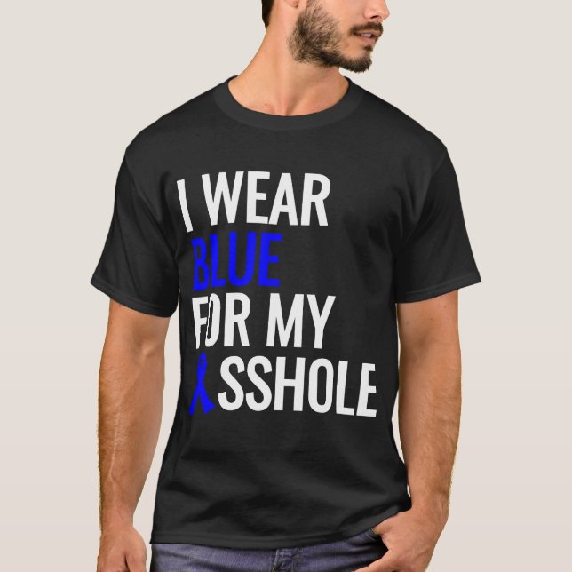 Camiseta Sobreviviente de cáncer colon divertido (Anverso)