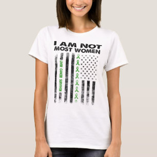 Camiseta sobreviviente de cáncer de hígado no soy la mayorí