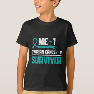 Camiseta Sobreviviente de cáncer de ovario Guerrero de cánc