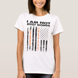 Camiseta sobreviviente de cáncer de riñón no soy la mayo