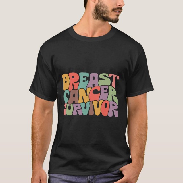 Camiseta Sobreviviente de cáncer Guerrero de Concienciación (Anverso)