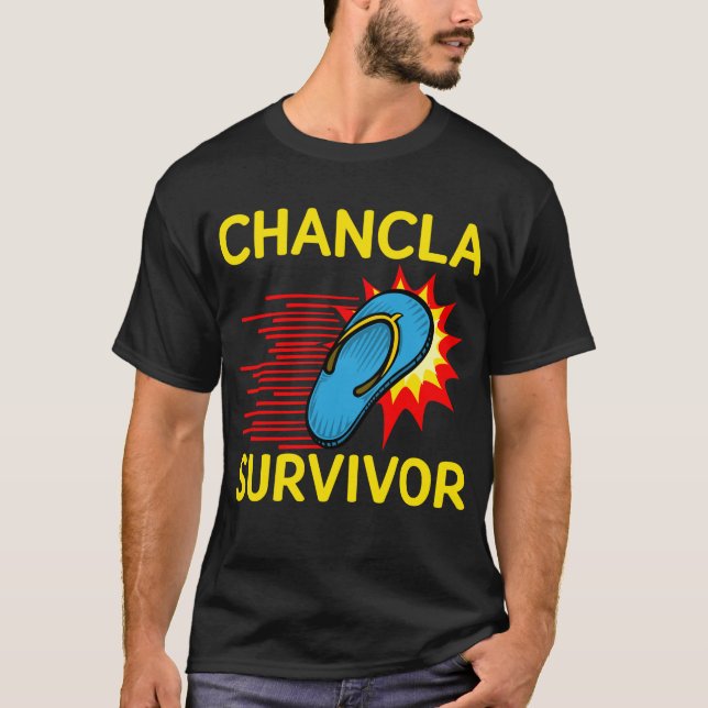 Camiseta Sobreviviente de Chancla (Anverso)