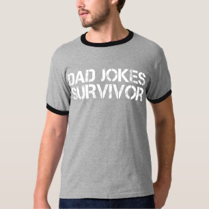 Camiseta Sobreviviente de Chiste de papá gracioso Sarcástic