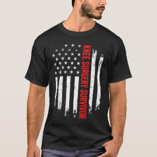 Camiseta Sobreviviente de cirugía conjunta de rodilla Recup
