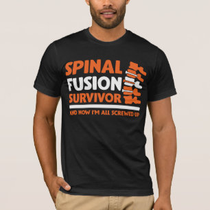 Camiseta Sobreviviente de cirugía de columna biónica frac