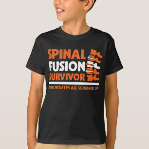Camiseta Sobreviviente de cirugía de columna biónica frac