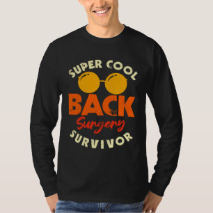 Camiseta Sobreviviente de cirugía de espalda Conciencia de