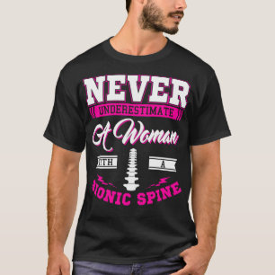 Camiseta Sobreviviente de cirugía de espina biónica Fusi