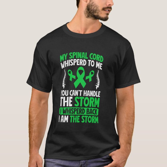 Camiseta Sobreviviente de cirugía de médula espinal (Anverso)