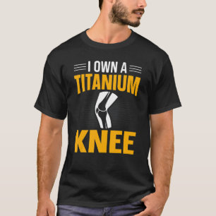 Camiseta Sobreviviente de cirugía de rodilla Club Biónico T