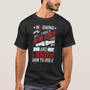 Camiseta Sobreviviente de cirugía de rodilla Reemplazo de r